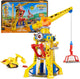 Tour de grue à écorce d'équipage à décombres Spinmaster