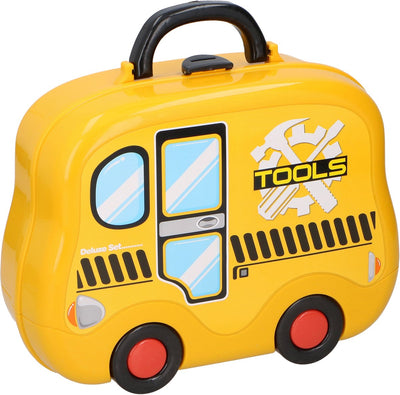 Mallette à outils Eddy Toys - jaune - 24 accessoires