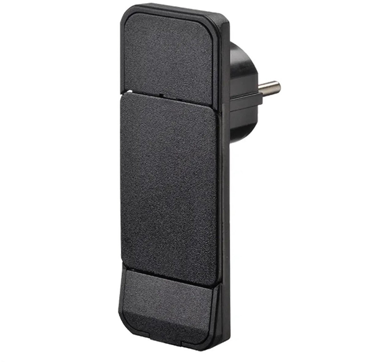 Bachmann cee 7 7 Prise d'alimentation avec mise à la terre | angle droit (plat) avec levier | noir