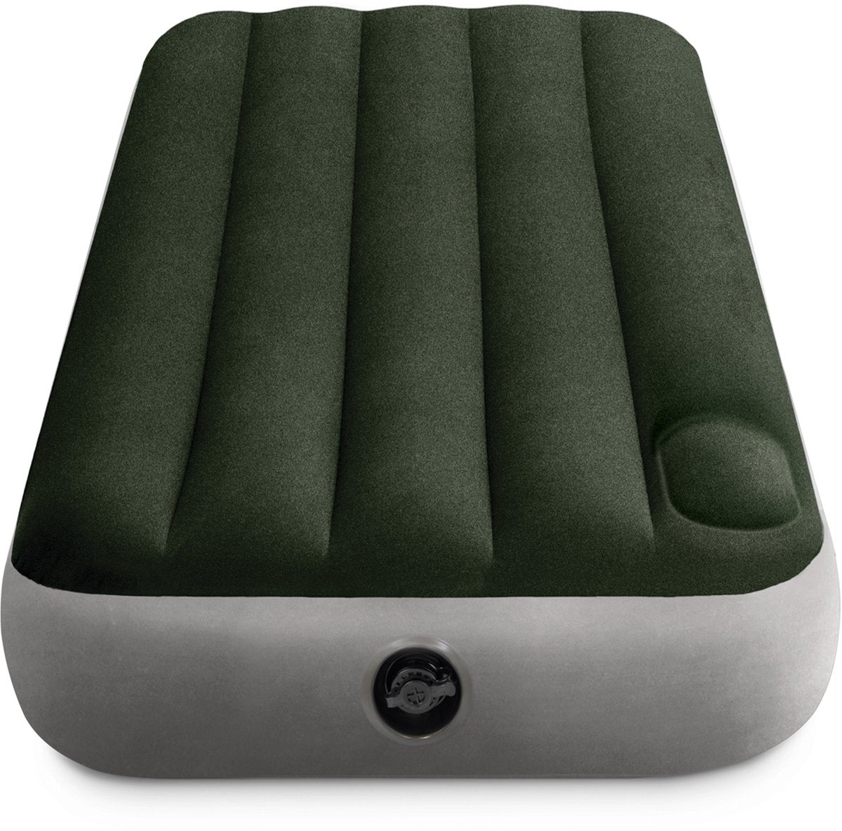 Intex jr. Matelas pneumatique Twin Dura-Beam Downy avec pompe à pied intégrée - 191x76x25cm