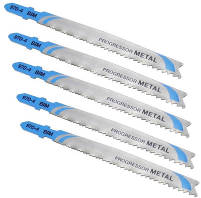 Dewalt dt2058 hss lame de scie sauteuse progressor - espacement des dents 1,2-2,6 mm - métal (5 pcs)