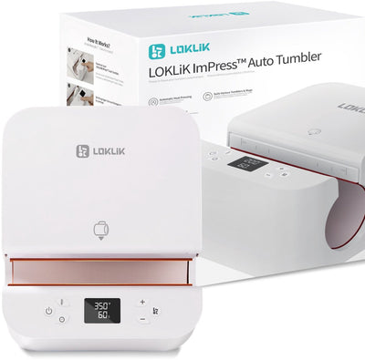 Loklik • presse à chaud pour gobelet de voiture blanc