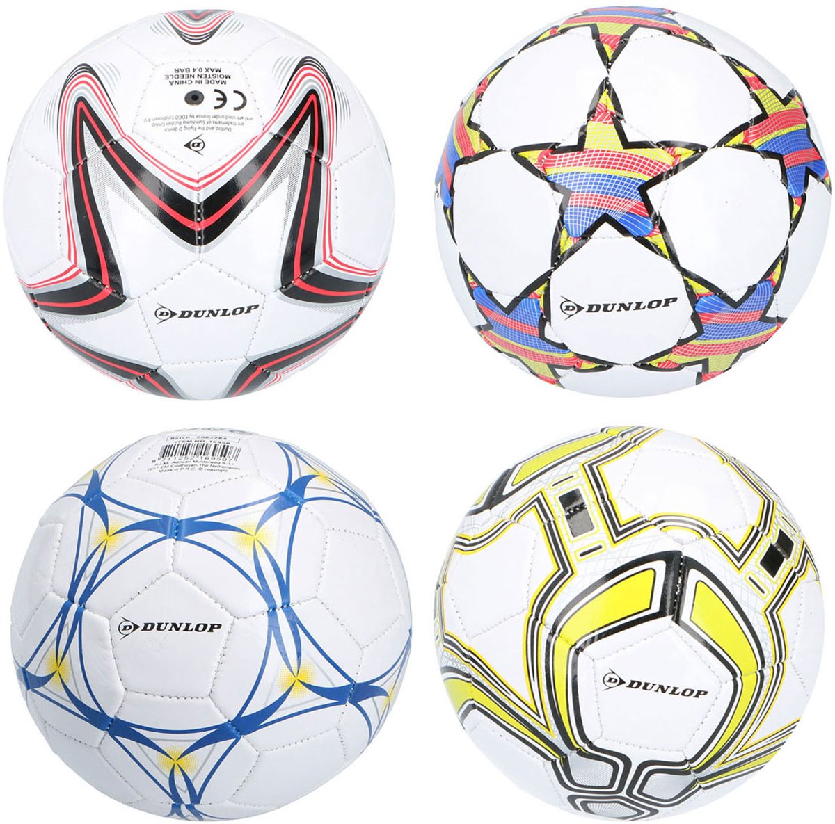 Dunlop Football avec imprimé, 15 cm