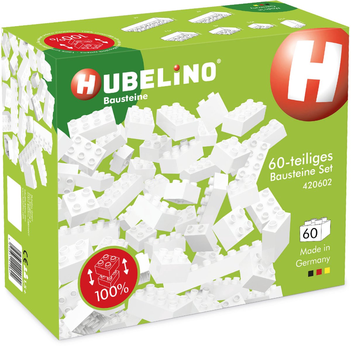 Hubelino Blooding Blocs Blanc, 60dlg.