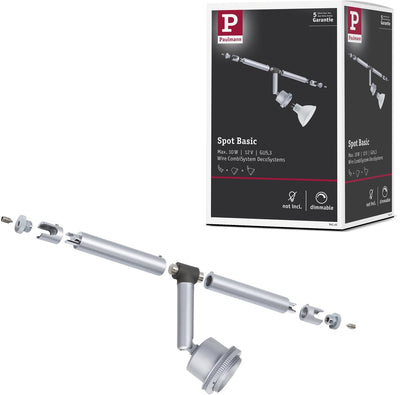 Paulmann Plug Shine Spots de Jardin LED Brochet Loose Spot IP65 3000K 2,2W Anthracite