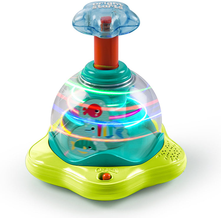 Bright start toupie bébé lumineuse et sonore - - à partir de 6 mois