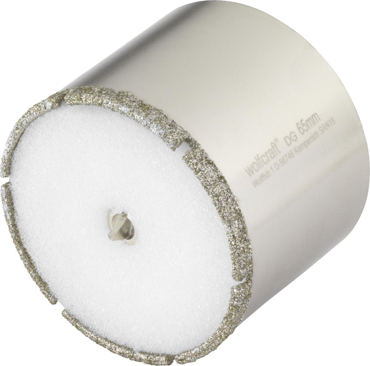 Wolfcraft - foret diamant 65 mm - foret à carrelage 65 mm - scie cloche diamantée - 5930000