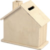 Maison de tirelire en bois