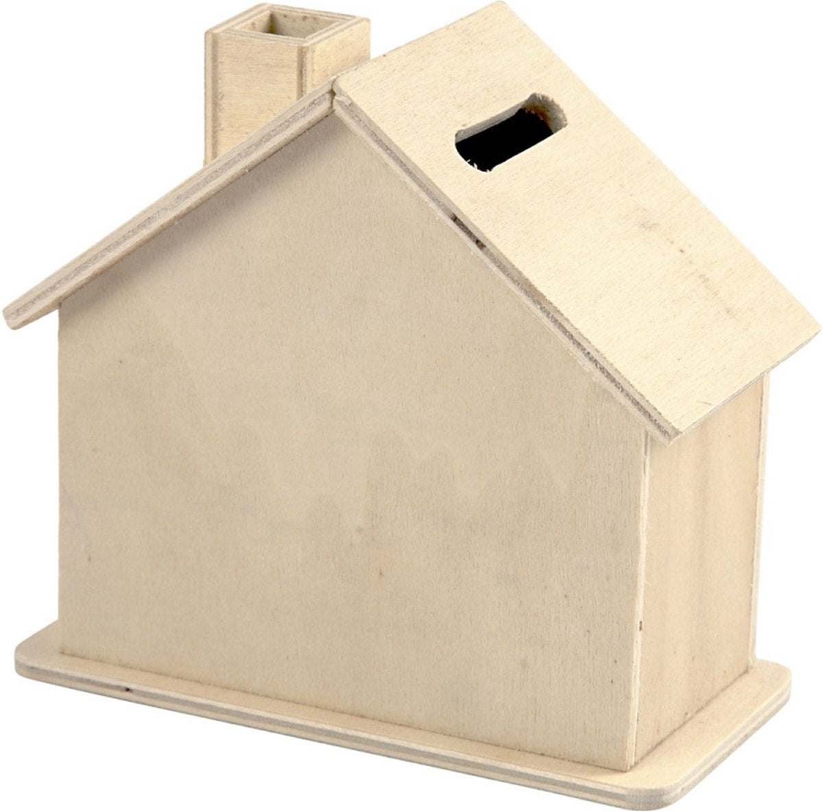 Maison de tirelire en bois