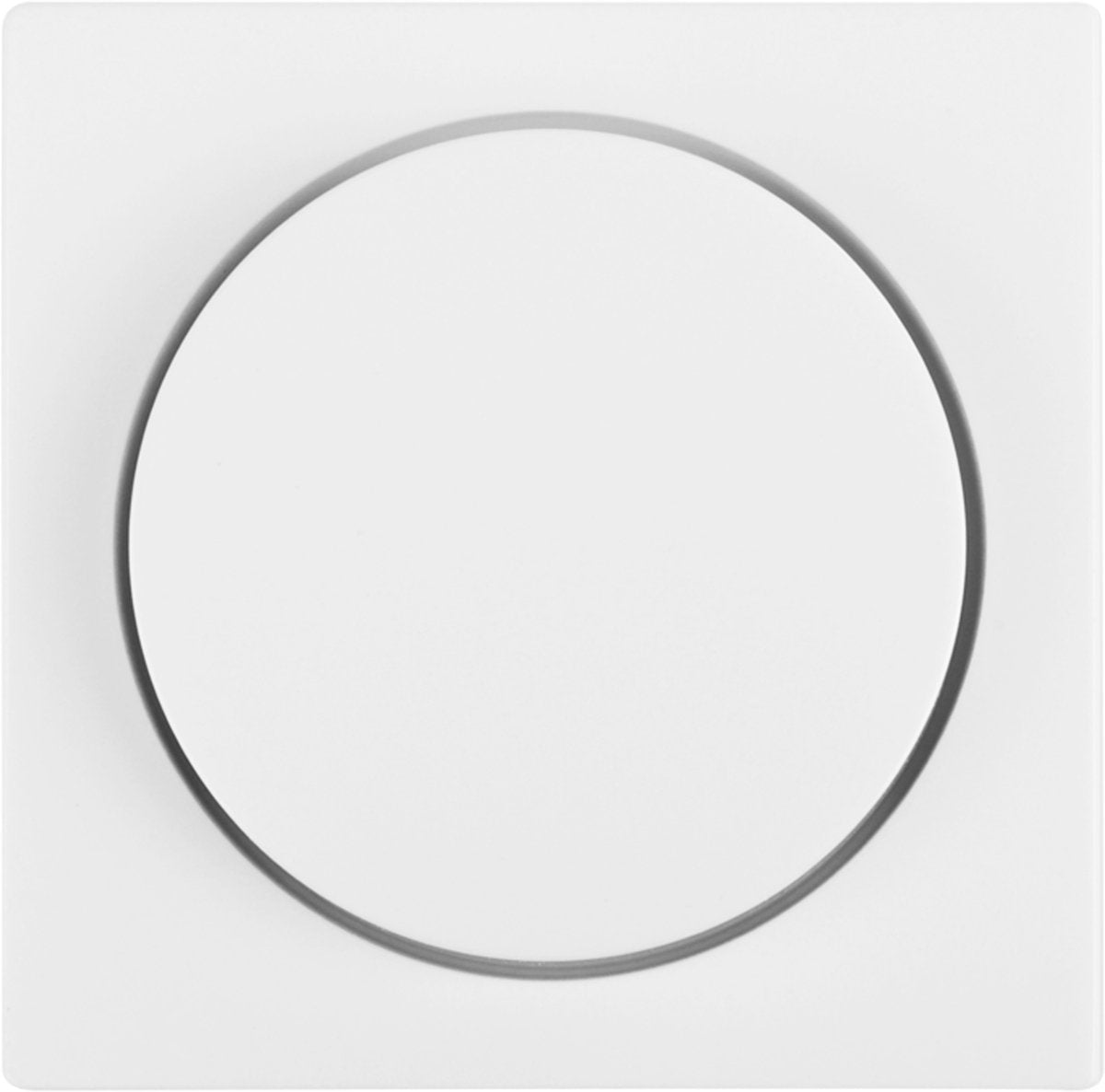 Plaque Jung pour variateur série as500 blanc polaire