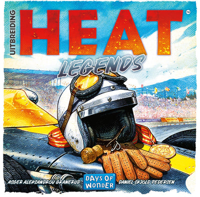 Days of Wonder Heat Legends - extension - jeu de société de course - pilotes légendaires