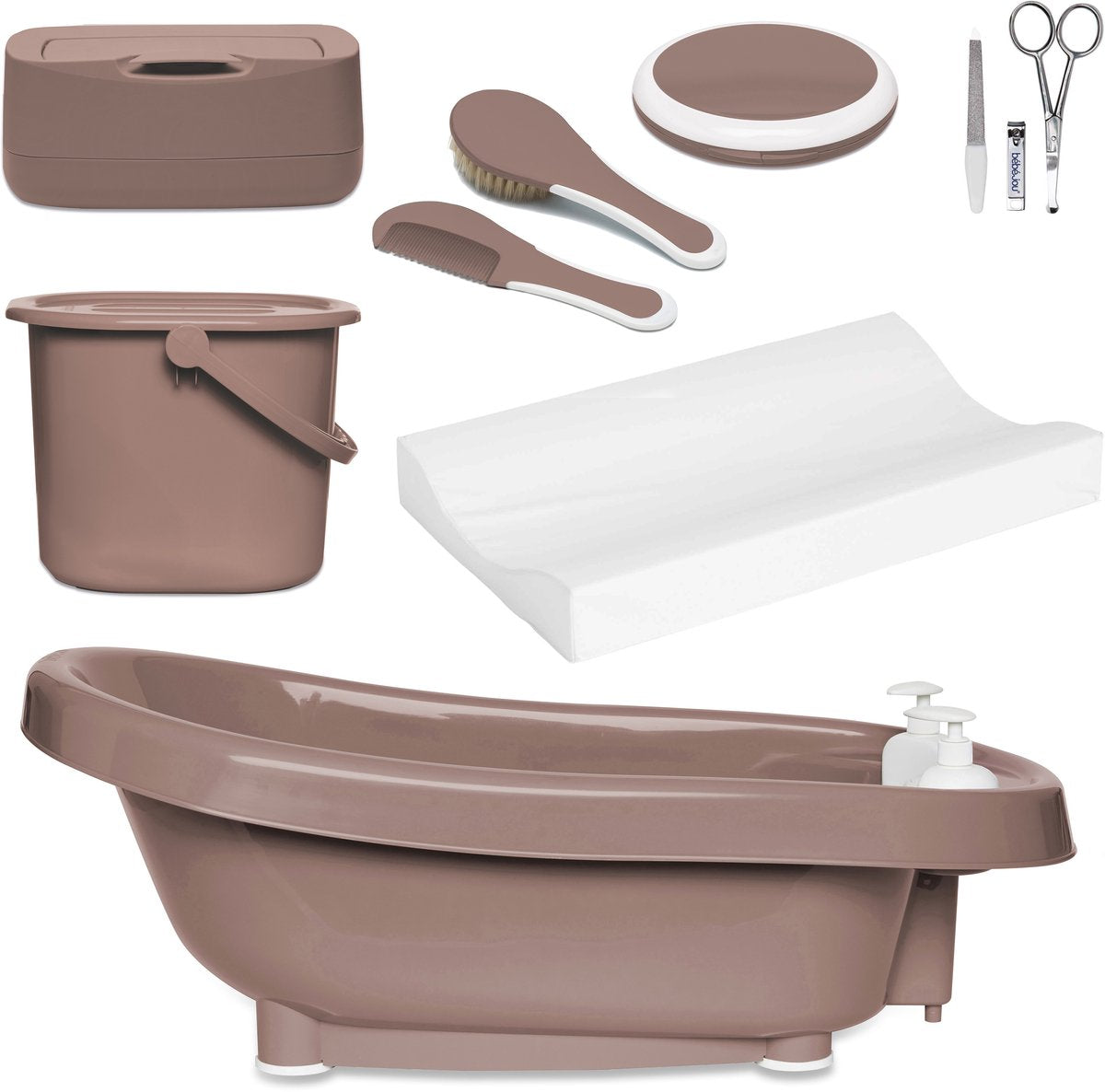 Coffret bain thermal Bébé-jou de luxe mousse moka