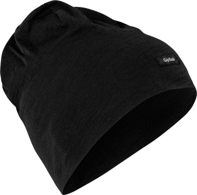 Gripgrab - chapeau de cyclisme léger en mélange mérinos bonnet de sport de cyclisme d'hiver - noir - unisexe - taille m