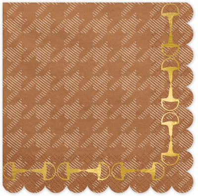 Partydeco 12 serviettes de fête steigbögel 33x33 cm