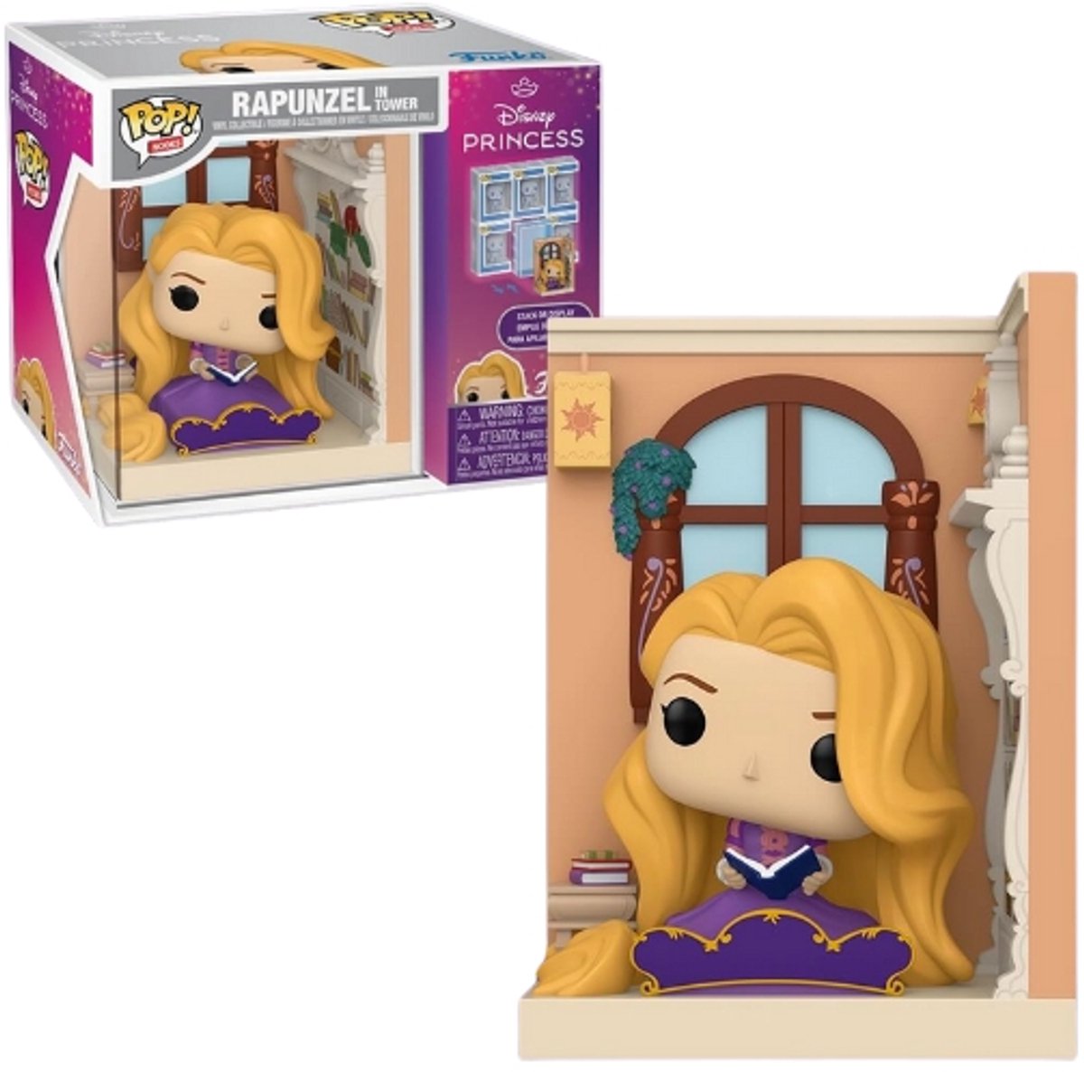 Funko Raiponce Raiponce dans la tour (pop! Nooks) figurine en vinyle unisexe pop! - neutre - standard