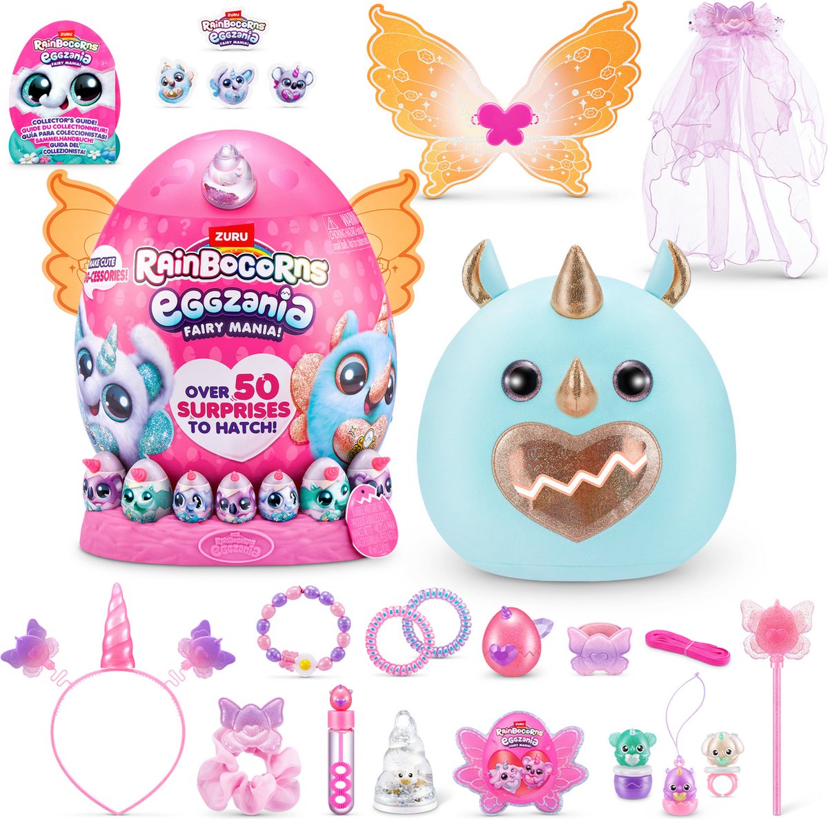 Rainbocorns Eggzania Fairy Mania - Le rhinocéros de Zuru