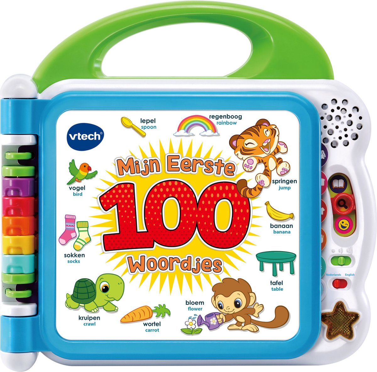 Vtech Children's Book My First 100 Words Blue
