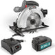 Scie circulaire Powerplus powebcss3 - 18v - avec batterie 18v 3,0ah + chargeur