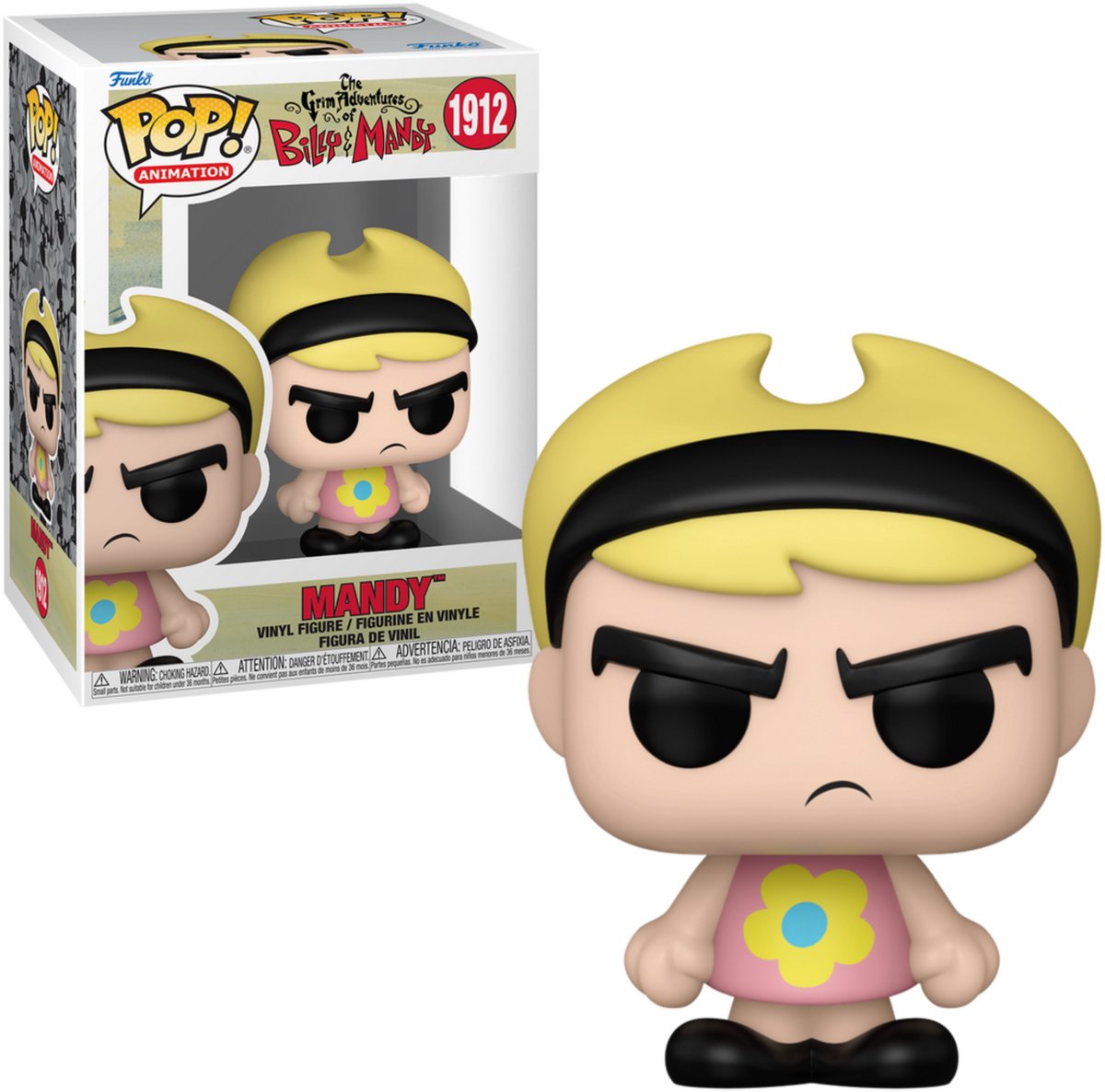 Funko Ed, Edd et Eddy Pop ! figurine tv vinyle mandy poupée 9 cm ! chiffre