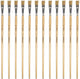 Pinceau Kangaro Lyonse - #16 - bois laqué - boîte de 12 pièces - k-840216