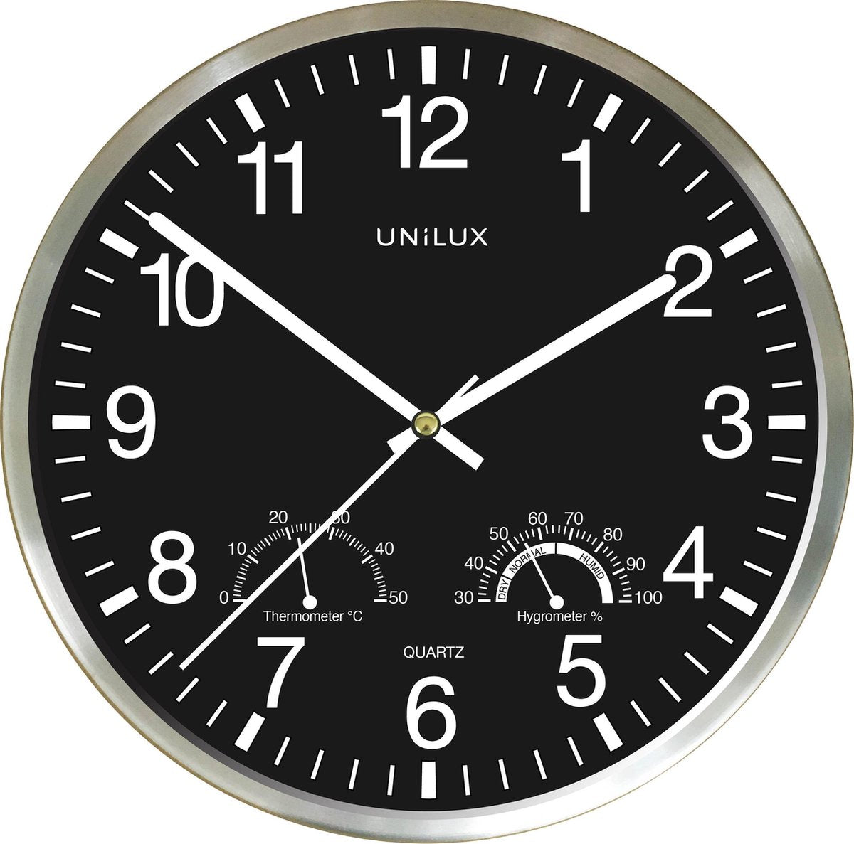 Horloge mouillée Unilux gris