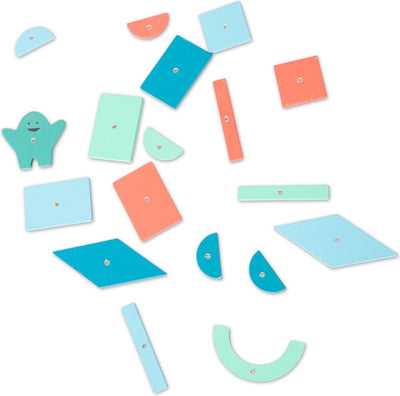 Bs Toys Marteau à tarauder - Créatif - Jouets éducatifs - Bois FSC - Convient à partir de 4 ans