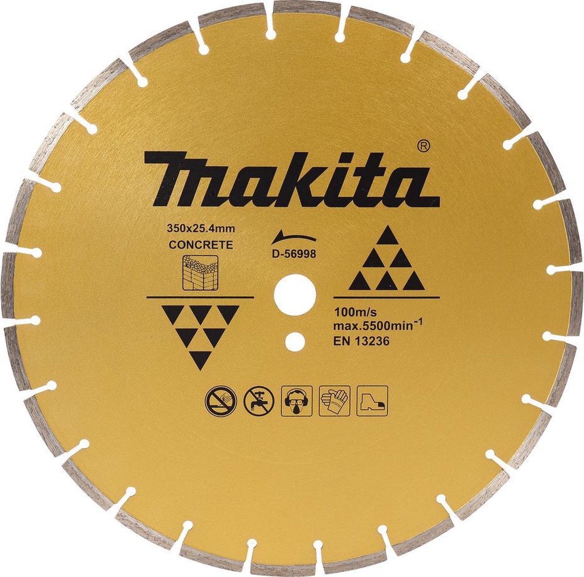 Makita d-56998 disque diamant 350x25,4xmm