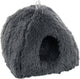 Lit pour chat Flamingo - panier de couchage pour chat - maison pour chat - grotte pour chat - grotte pour chat - gris, 39 x 39 x 42 cm - lieu de couchage krems