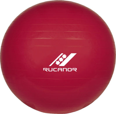 Ballon de fitness Rucanor 75 cm rouge