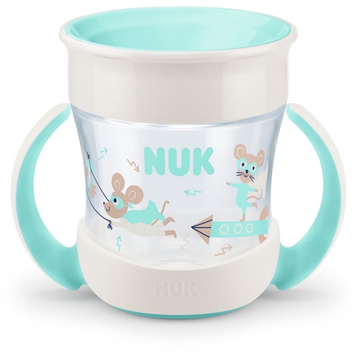 Nuk mini tasse magique gobelet blanc 6+m