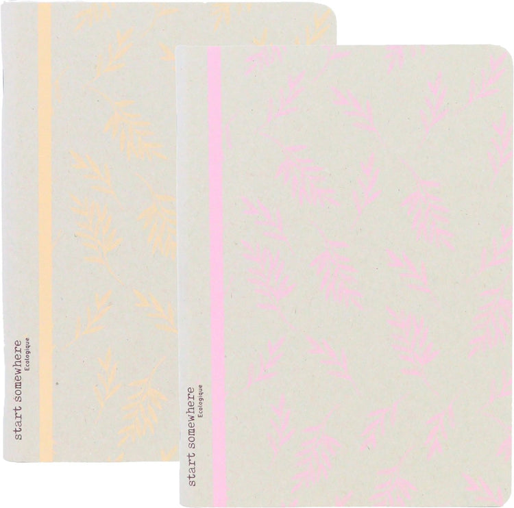 Carnets Kangaro - écologiques - format a5 - avec diamant 5mm - 2 pièces - an-116076-a