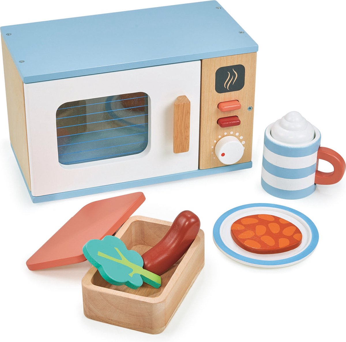 Cuisine Mentari - micro-ondes - 21x12,5x13cm - avec accessoires - 3 ans