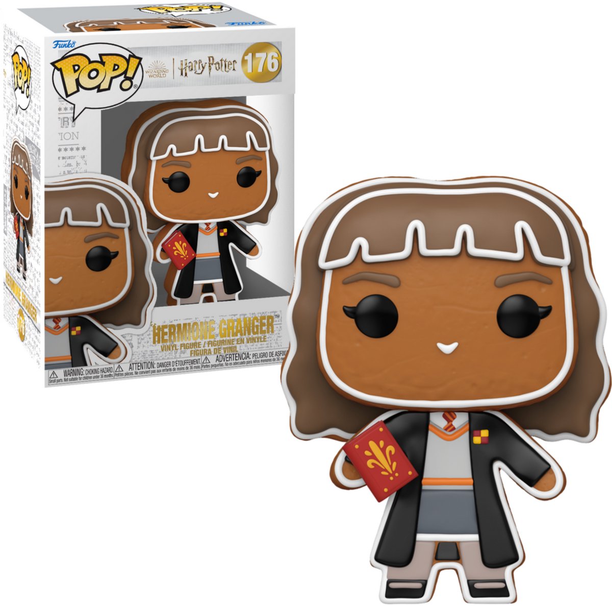 Funko harry potter go pop! films figurine en vinyle hermione 9 cm pop! chiffre