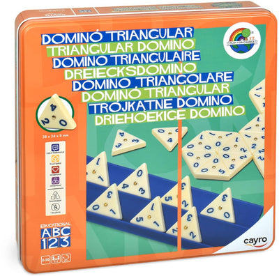 Geronimo games cayro - domino triangulaire - jeu d'adresse jeu de réflexion - 2-4 joueurs - à partir de 8 ans