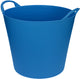 Outils linguistiques - cuve flexible - avec leviers - plastique - 38 litres - bleu clair