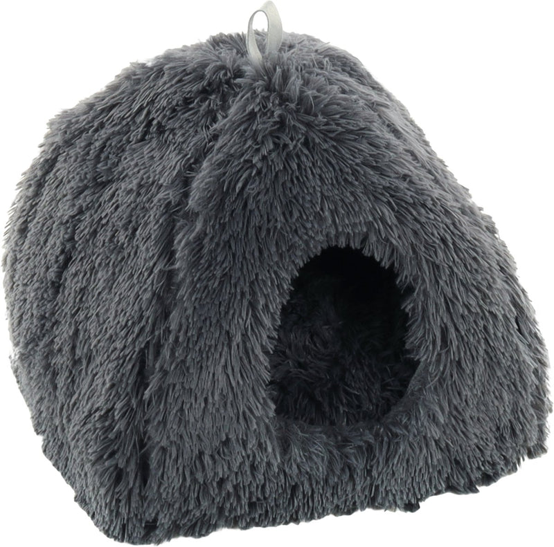Lit pour chat Flamingo - panier de couchage pour chat - maison pour chat - grotte pour chat - grotte pour chat - gris, 39 x 39 x 42 cm - lieu de couchage krems