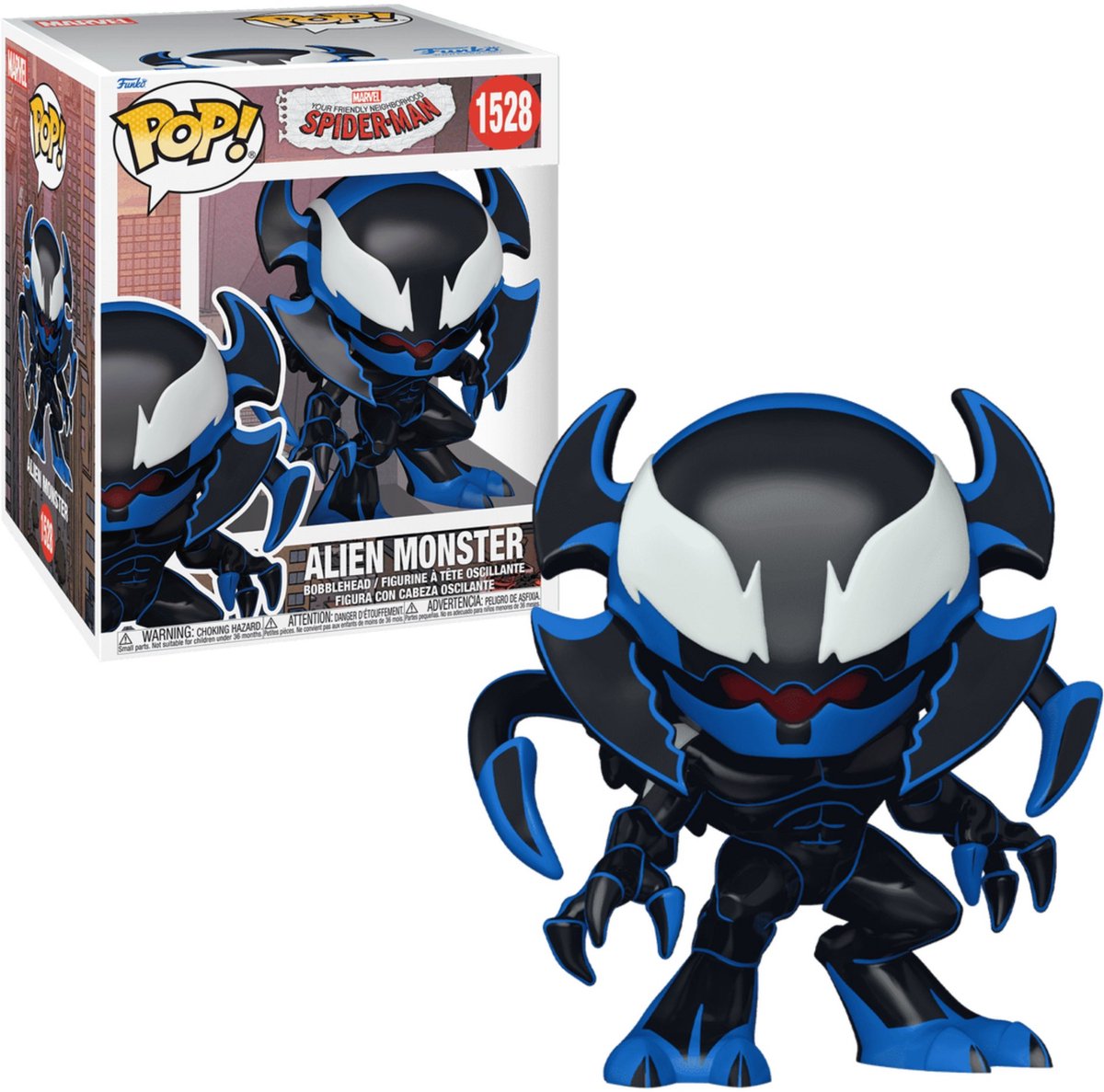 Funko Spider-Man Alien Monster Vinyl Figure 1528 unisexe pop ! - neutre - standard