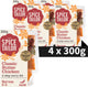 Poulet au beurre classique The Spice Tailor - Curry indien - Forfait repas avec épices indiennes - Pack économique - 5 x 300 grammes