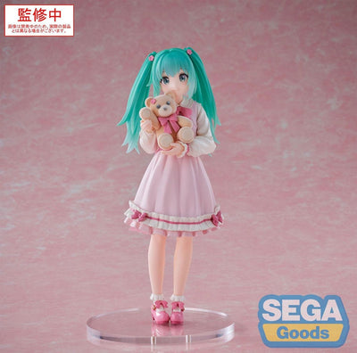 Figurine d'anime japonais Sega - Statue en PVC Hatsune Miku Luminasta Hatsune Miku Série conceptuelle Vol. 3 18 cm