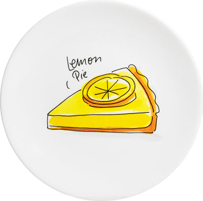 Blond Amsterdam, rattrapage : assiette à tarte au citron, 18cm