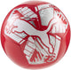 Ballon de football unisexe Puma Big Cat Ball - rouge- blanc- argent