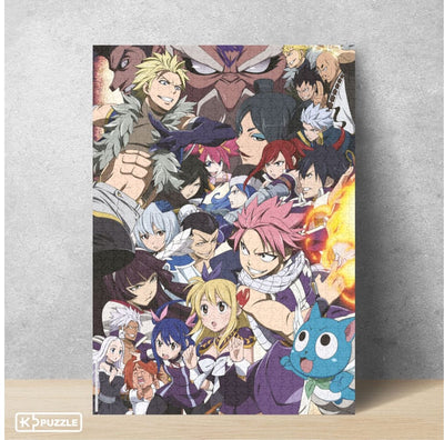 Plastoy Fairy Tail : Puzzle 1000 pièces Fairy Tail