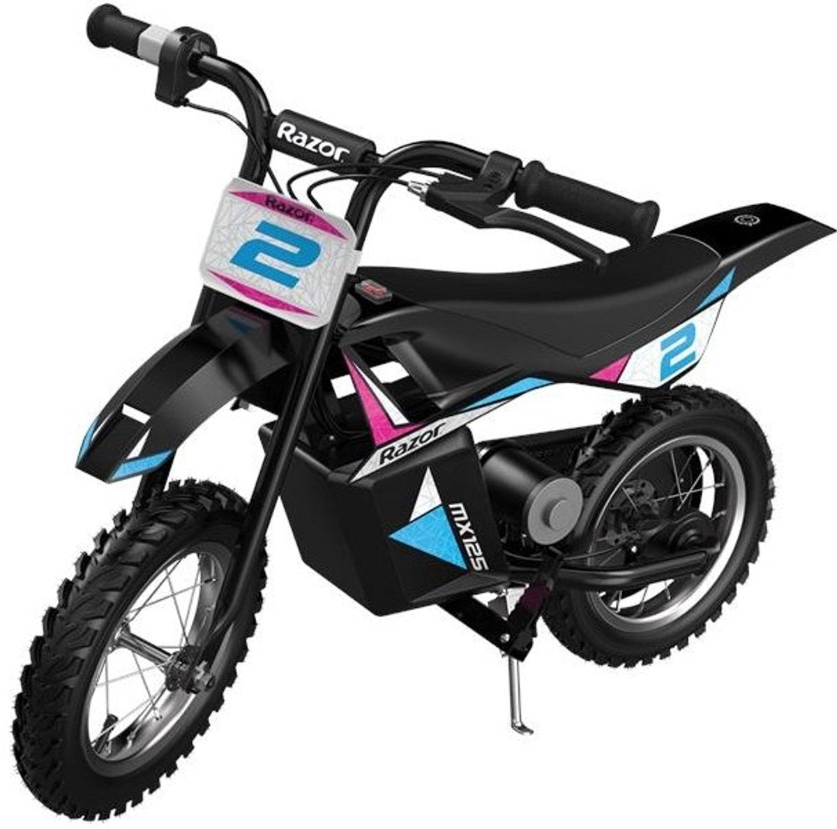 Step electric dirt rocket mx125 - noir + kit décalcomanie (lithium) rasoir (15173802)
