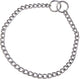 Collier pour chien Hs Sprenger argent 2,5 mm torsadé à gauche (50 cm)