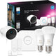 Kit de démarrage Philips hue secure - lumière blanche et colorée - e27