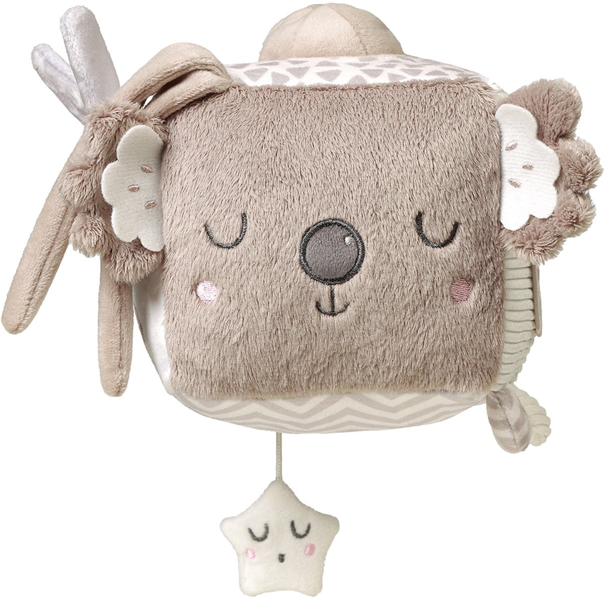 Babyono koala coco - boîte de blocs sensoriels doux - jouets de développement - textures variées