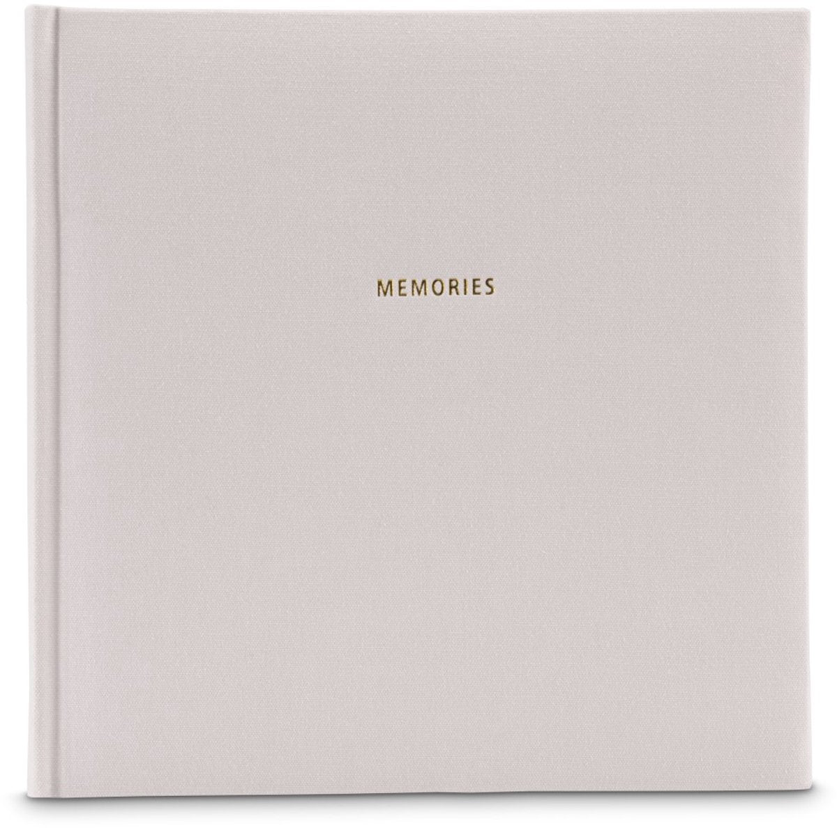Hama album xl souvenirs, 30x30 cm, 50 pages noires, gris