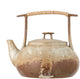 Théière Bloomingville faïence marron ikigai