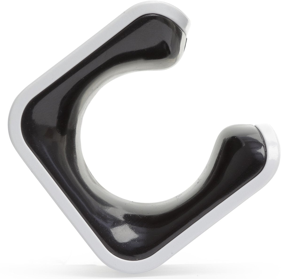 Clip de vélo hybride Clug pour le mur - blanc noir