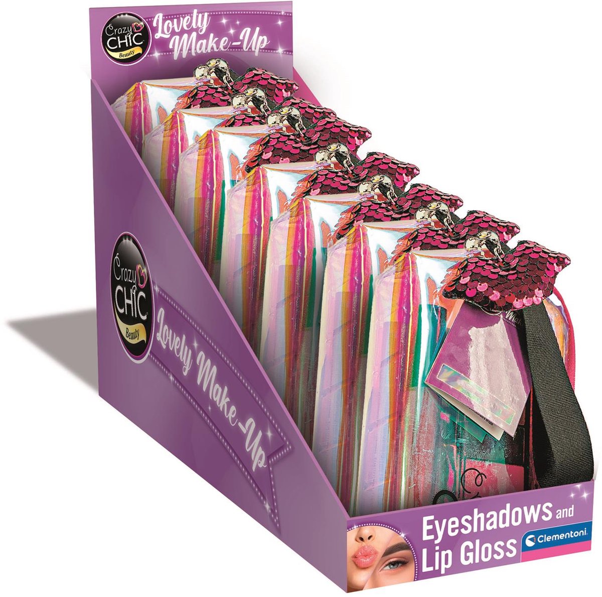 Clementoni Crazy Chic Making Bag Lip avec maquillage
